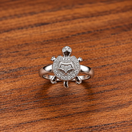 Silver Turtle Ring: A Symbol of Elegance and Resilience