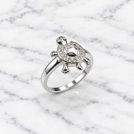Silver Turtle Ring: A Symbol of Elegance and Resilience
