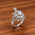 Silver Turtle Ring: A Tribute to Grace and Endurance