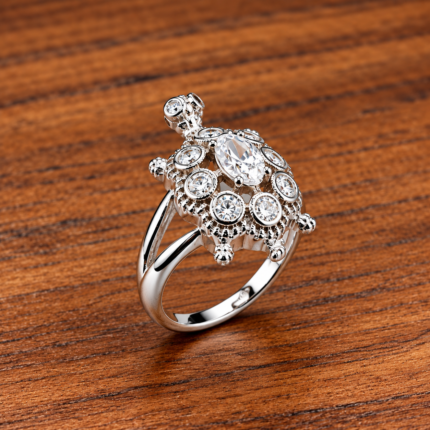 Silver Turtle Ring: A Tribute to Grace and Endurance