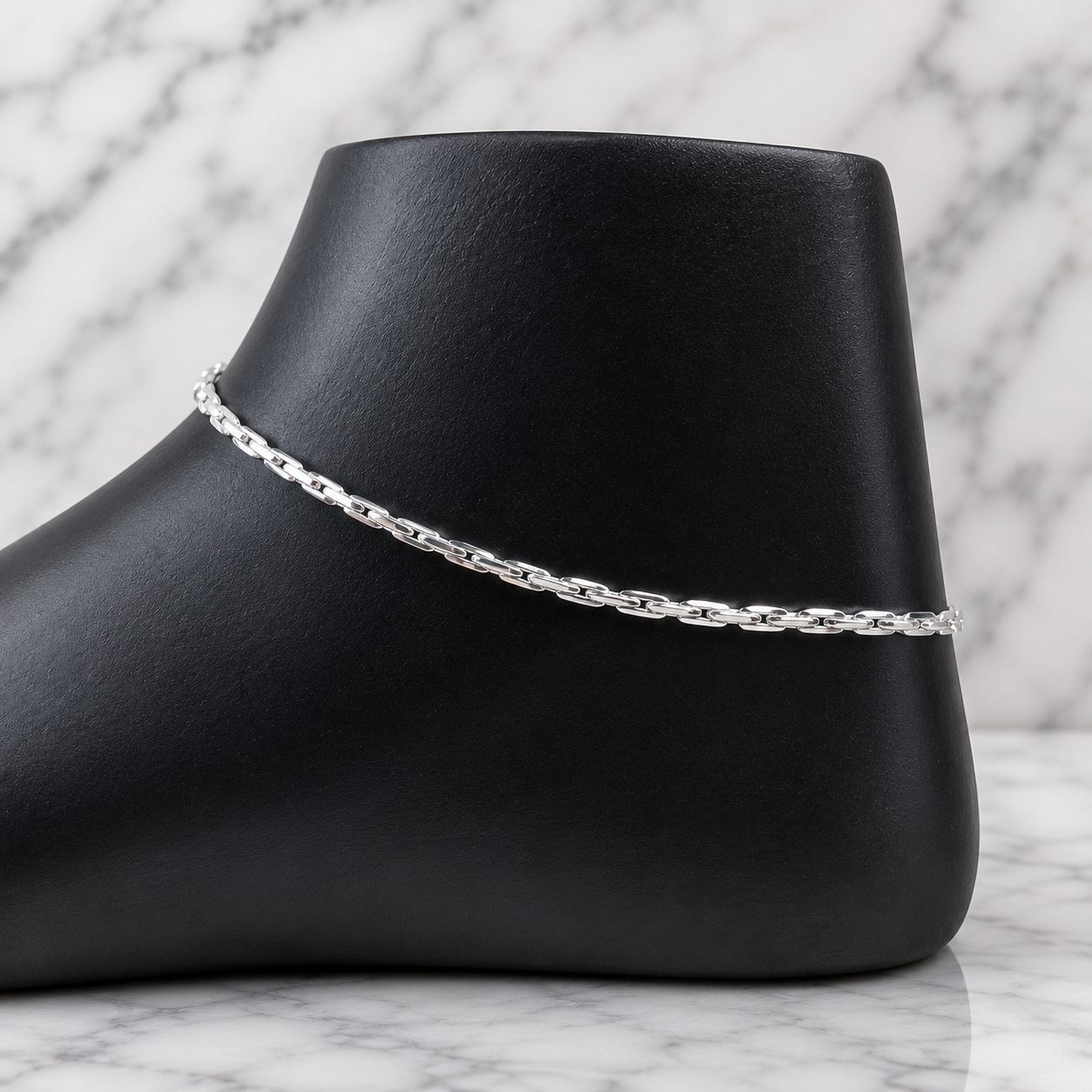 Sep 3, 2026, 12_32_01 PM Serene Silver Symphony: Exquisite Payal with Timeless Charm