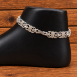 Whispers of Elegance: Vintage Silver Payal