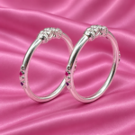 Enchanting Kids' Silver Kada Bracelet