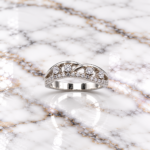 Radiant Silver Elegance Ring