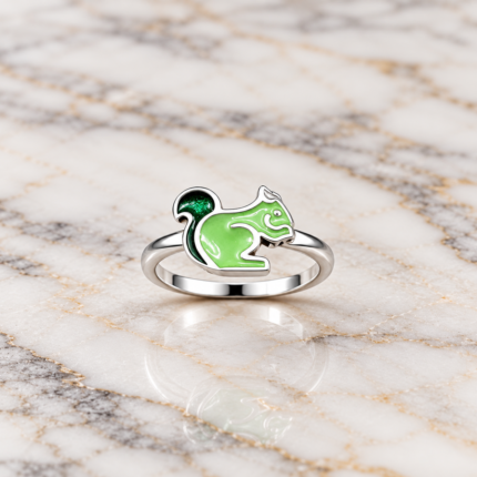 Sparkling Stars: Kids' Silver Ring