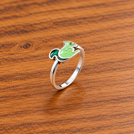 Sparkling Stars: Kids' Silver Ring