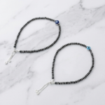 Radiant Serenity: Silver Anklet