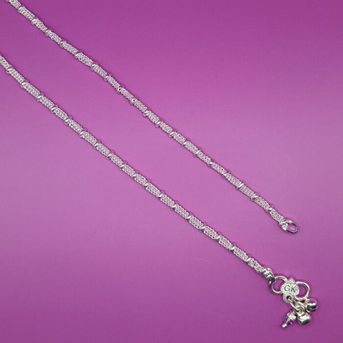 Celestial Charms: Silver Payal for Timeless Elegance