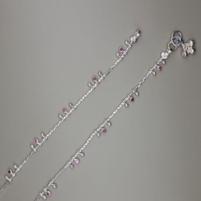 Silver Payal with Timeless Elegance