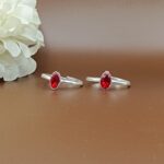 Serenity Sparkle - Silver Toe Ring