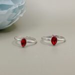 Serenity Sparkle - Silver Toe Ring