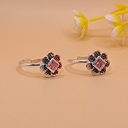 Twilight Whispers - Silver Toe Ring