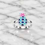 Magical Moonlight: Kids' Silver Ring
