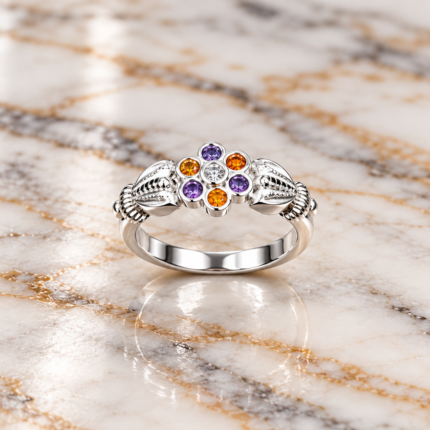 Starlight Wishes: Kids' Silver Ring