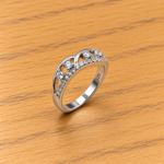 Radiant Silver Elegance Ring