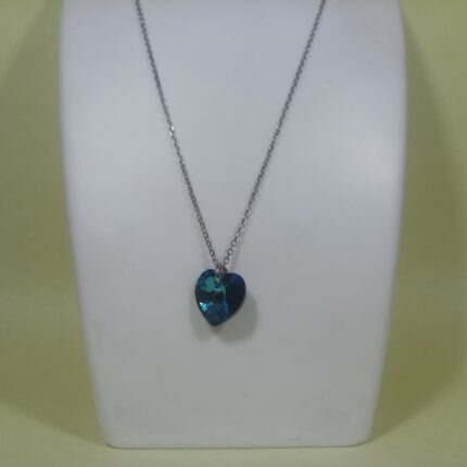 Azure Elegance Silver Pendant