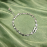 Sleek Silver Statement: The Ultimate Trendy Bracelet