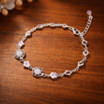 Dazzling Silver Elegance Bracelet