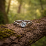 Modern Sophistication: Trendy Free-Size Silver Ring