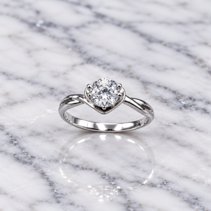 Sterling Silver Infinity Knot Ring: Enduring Elegance