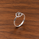 Versatile Elegance: Adjustable Sterling Silver Ring