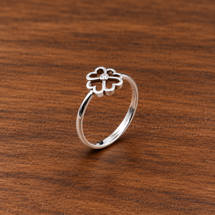 Versatile Elegance: Adjustable Sterling Silver Ring