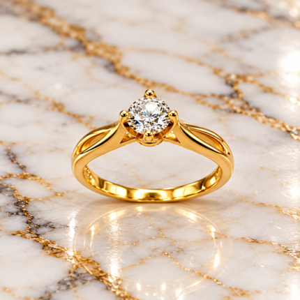 Sleek Silver Splendor: The Ultimate Trendy Ring