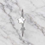 Shimmering Silver Symmetry: A Contemporary Classic