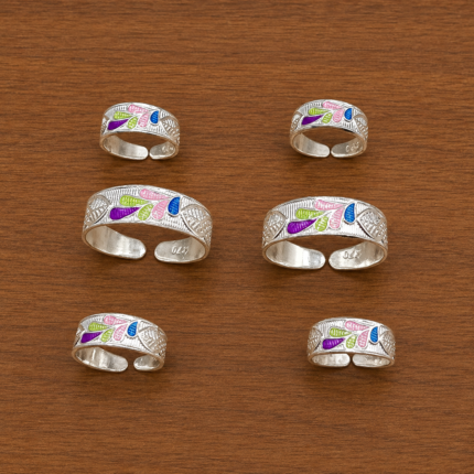 Versatile Freesize Silver Toe Rings: Effortless Style, Perfect Fit