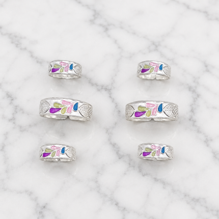 Versatile Freesize Silver Toe Rings: Effortless Style, Perfect Fit