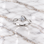 Modern Sophistication: Trendy Free-Size Silver Ring