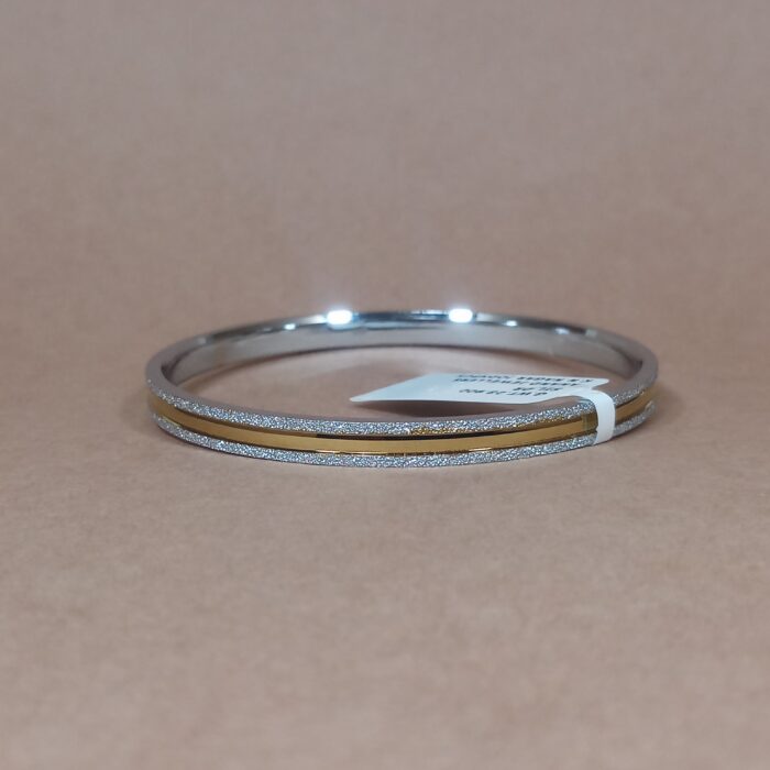 Radiant Aura: Sterling Silver Men's Kada