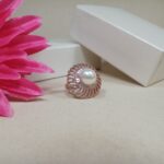 Pearl Elegance: Sterling Silver Harmony Ring