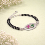 Eternal Bond : Silver Mangalsutra Bracelet