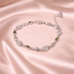 Radiant Reflections: Silver Bracelet