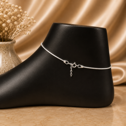 Guardian Gleam: Sterling Silver Evil Eye Payal