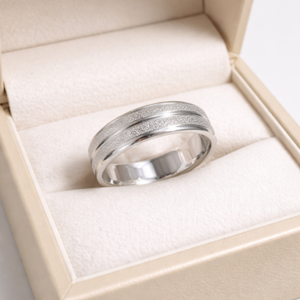 Sleek Silver: Minimalist Thumb Ring