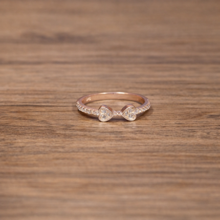 Shimmering Serenity: Sterling Silver Ring with Sublime Sophistication