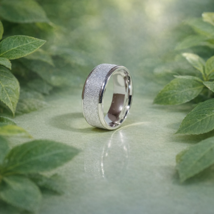 Whispering Silver: Sterling Thumb Ring