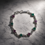 Celestial Sparkle: Sterling Silver Stardust Bracelet