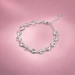 Whispering Winds: Silver Breeze Bracelet