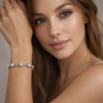 Elegance in Pearls: Sterling Silver Moti Bracelet