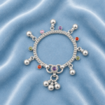 Sparkling Steps: Adventures with Kids' Silver Payal