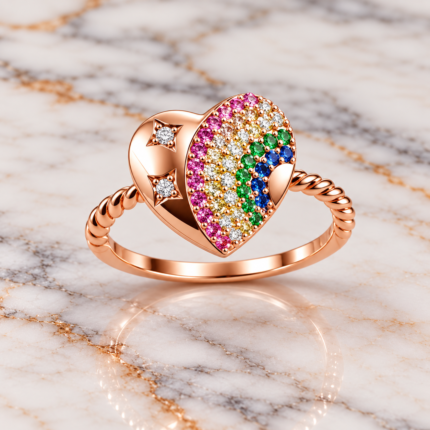Serenity in Silver: Sterling Silver Elegance Ring