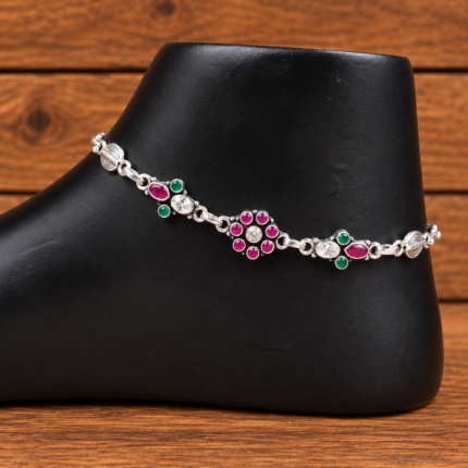 Silver Symphony: Sterling Silver Payal Collection