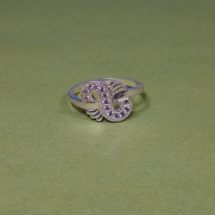 Silver Serenity: Silver Lotus Ring