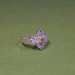 Shimmering Whispers: Silver Ring of Timeless Grace