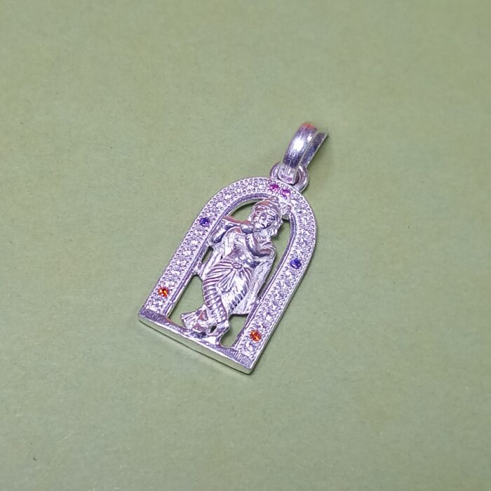 Divine Melody: Krishna Pendant