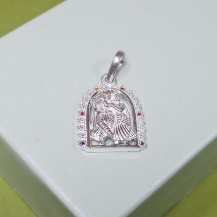 Divine Union: Radhe Krishna Pendant