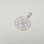 Sacred Counts: Silver Saankhiya Pendant